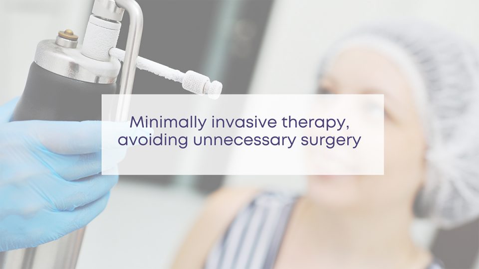 Our skin cancer clinic prioritises minimally invasive therapy, avoiding unnecessary surgery